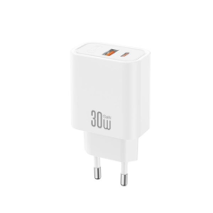 chargeur mural blanc XO deux ports