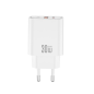 Chargeur mural XO CE42 USB-A 22,5W USB-C 30W Blanc
