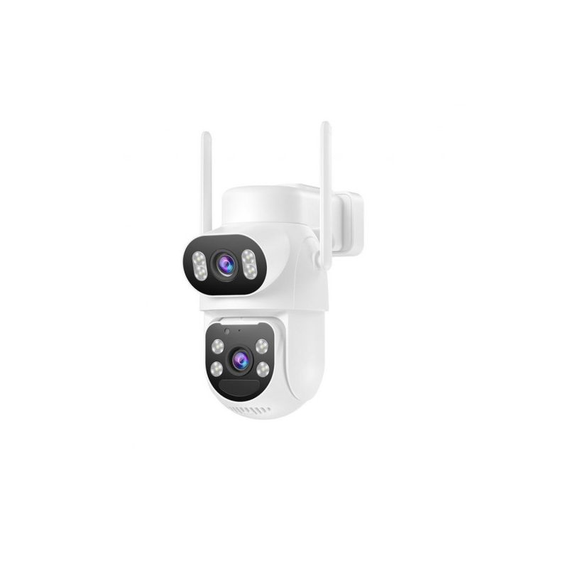 Caméra de surveillance motorisée 4G XO CR19 4MP solaire blanche