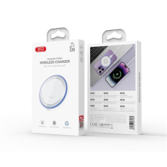 Chargeur sans fil magnétique XO CX042 15W USB-C blanc