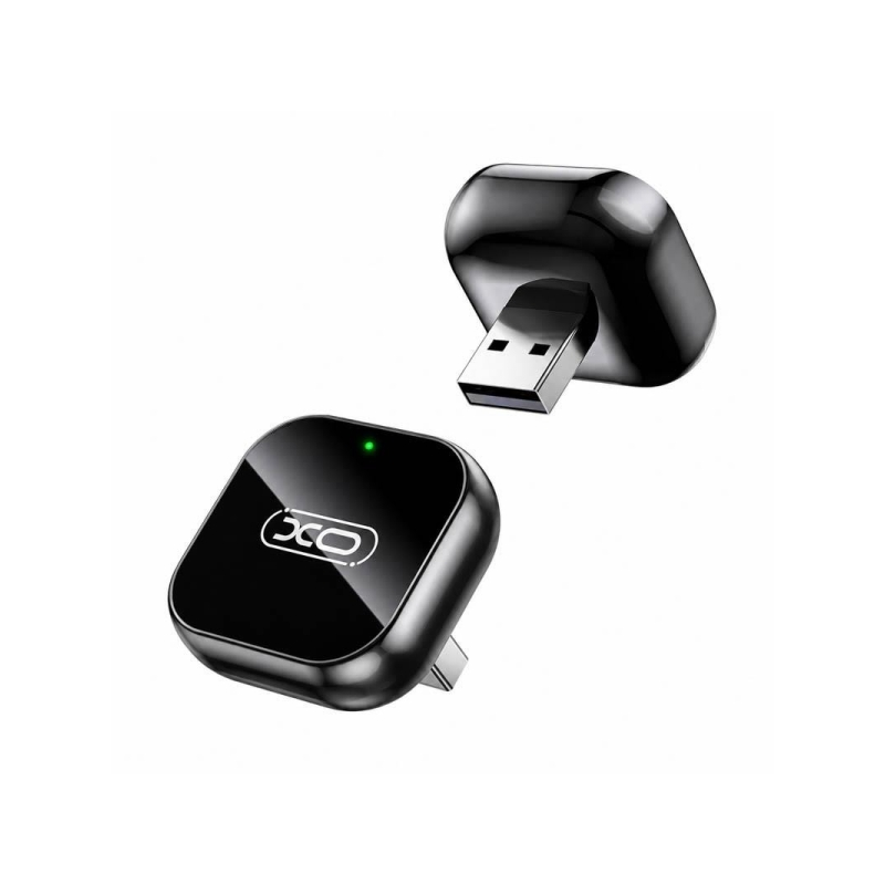 Convertisseur CarPlay sans fil XO CZ026 USB-A USB-C iPhone Noir Convertisseur CarPlay sans fil XO CZ026 USB-A USB-C iPhone Noir