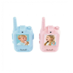 XO DJJ02 Pack 2 Talkie-Walkies Enfants 200m Rechargeables Multicolore
