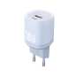 Chargeur mural XO L151 30W GaN USB-A USB-C double port bleu Chargeur mural XO L151 30W GaN USB-A USB-C double port bleu