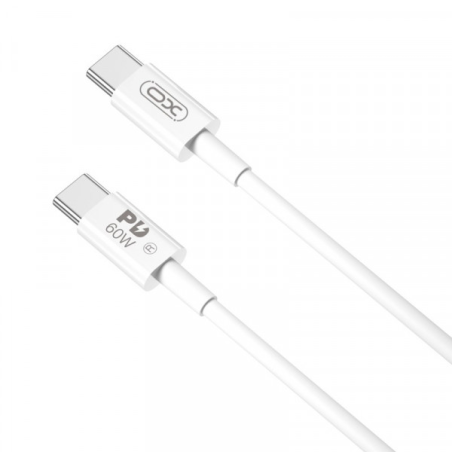 câble USB-C blanc 1m