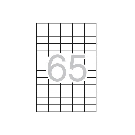 ✅ Apli Étiquettes Blanches Permanentes 38 x 21,2 mm 25 Feuilles couleur Blanc en stock