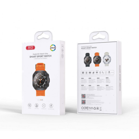 XO Ultra Smartwatch AMOLED 1,43" Blanc IP67 Bluetooth