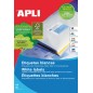 Apli Étiquettes Blanches Permanentes 38 x 21,2 mm 25 Feuilles