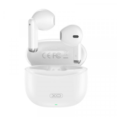 écouteurs blancs XO boîtier USB-C
