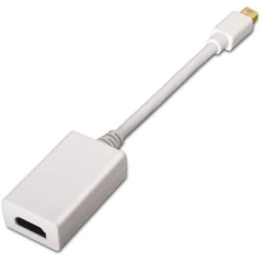 convertisseur mini displayport HDMI blanc