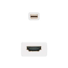 convertisseur mini displayport HDMI blanc
