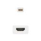 Nanocable Convertisseur Mini DisplayPort vers HDMI 15cm Blanc Nanocable Convertisseur Mini DisplayPort vers HDMI 15cm Blanc
