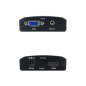 Convertisseur VGA et audio vers HDMI Nanocable noir Convertisseur VGA et audio vers HDMI Nanocable noir