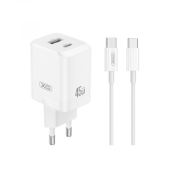 chargeur mural XO blanc double port