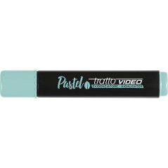 ✅ LOT de 12 Tratto Video Marqueur Fluorescent Pastel - Pointe Ciselée - Encre à Base d'Eau - Séchage Rapide - en stock