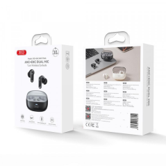 XO G42 Écouteurs TWS Bluetooth 6.0 Noir ANC ENC