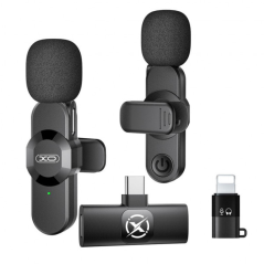 microphone cravate noir USB-C