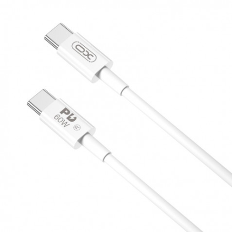 câble USB-C blanc 2m