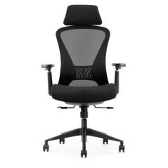 Chaise de bureau Cromad Senior Range SE5000 - Piston à gaz de grade 4 - Supports lombaires et cervicaux réglables - Dossier en