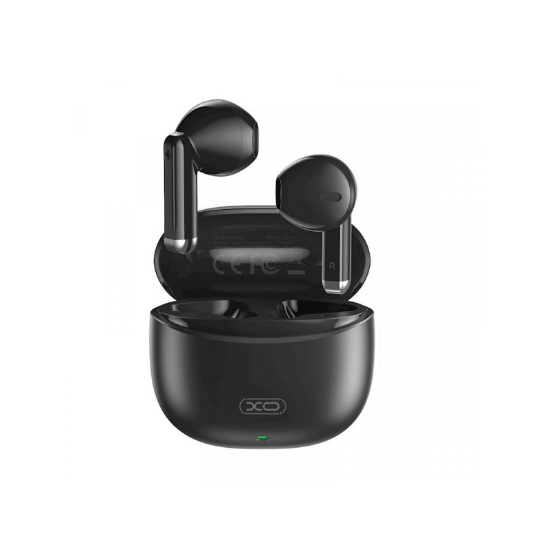 XO X33 Écouteurs TWS Bluetooth 5.3 Noir XO X33 Écouteurs TWS Bluetooth 5.3 Noir