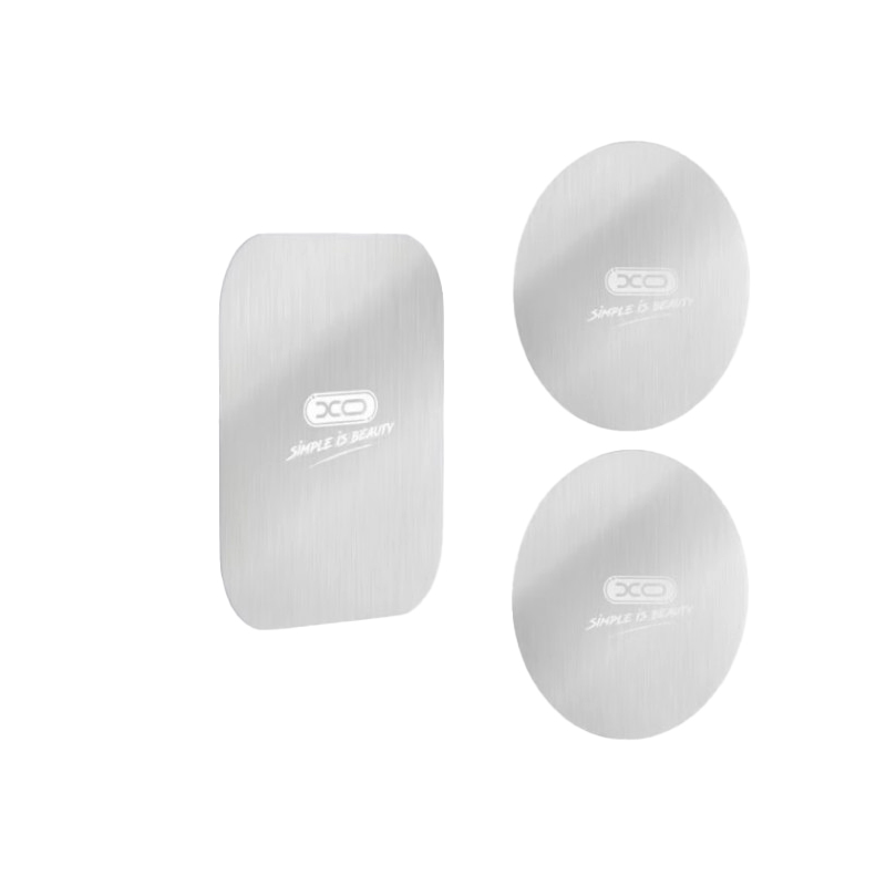 XO Pack de 3 lames magnétiques smartphone blanc adhésives