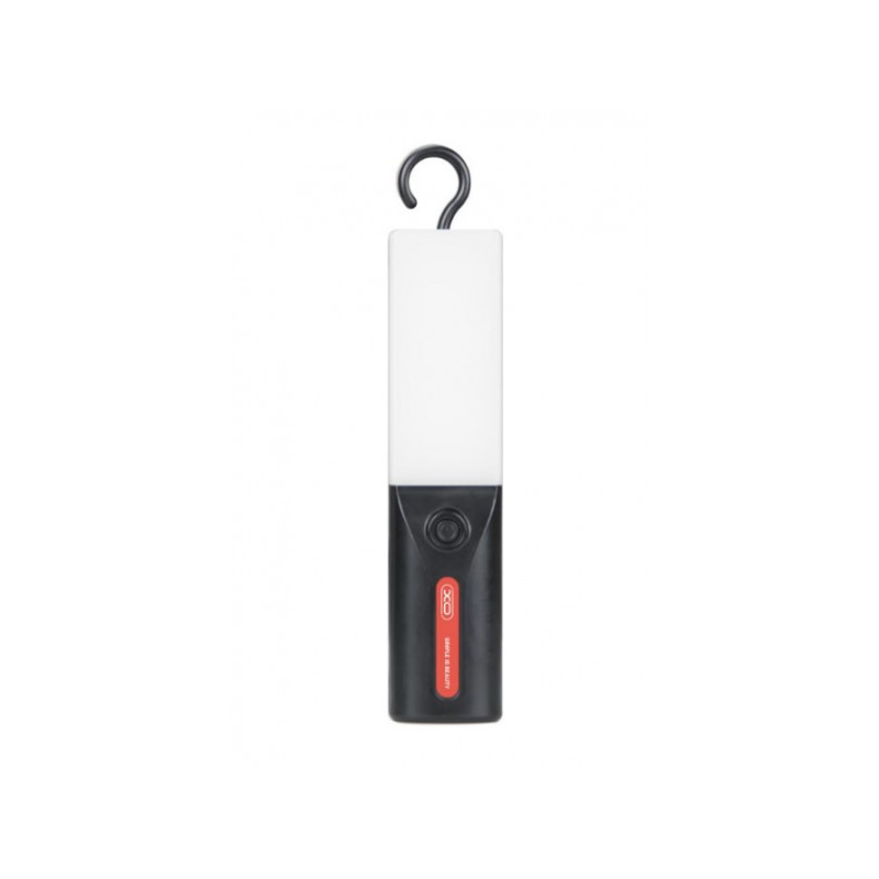 Lampe torche LED XO YH18 solaire 5 modes noir