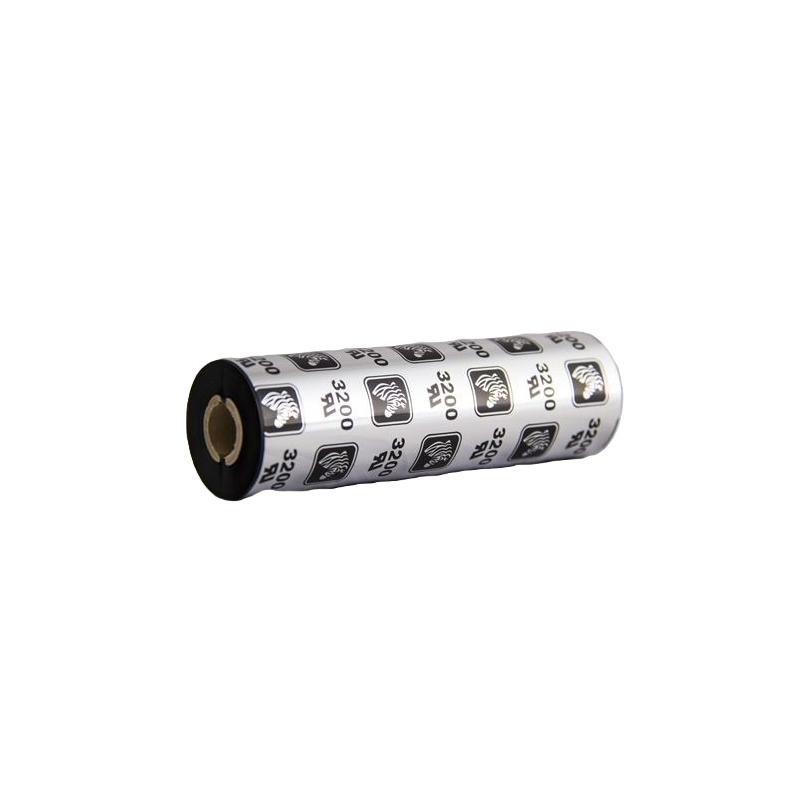Zebra 3200 Ruban Transfert Thermique Cire/Résine Noir 64mm x 72m