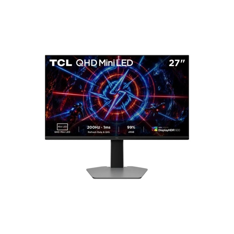 TCL 27P2A Moniteur 27" QHD MiniLED IPS 200Hz Blanc