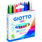 Giotto 24 crayons de cire assortis extra résistants Giotto 24 crayons de cire assortis extra résistants