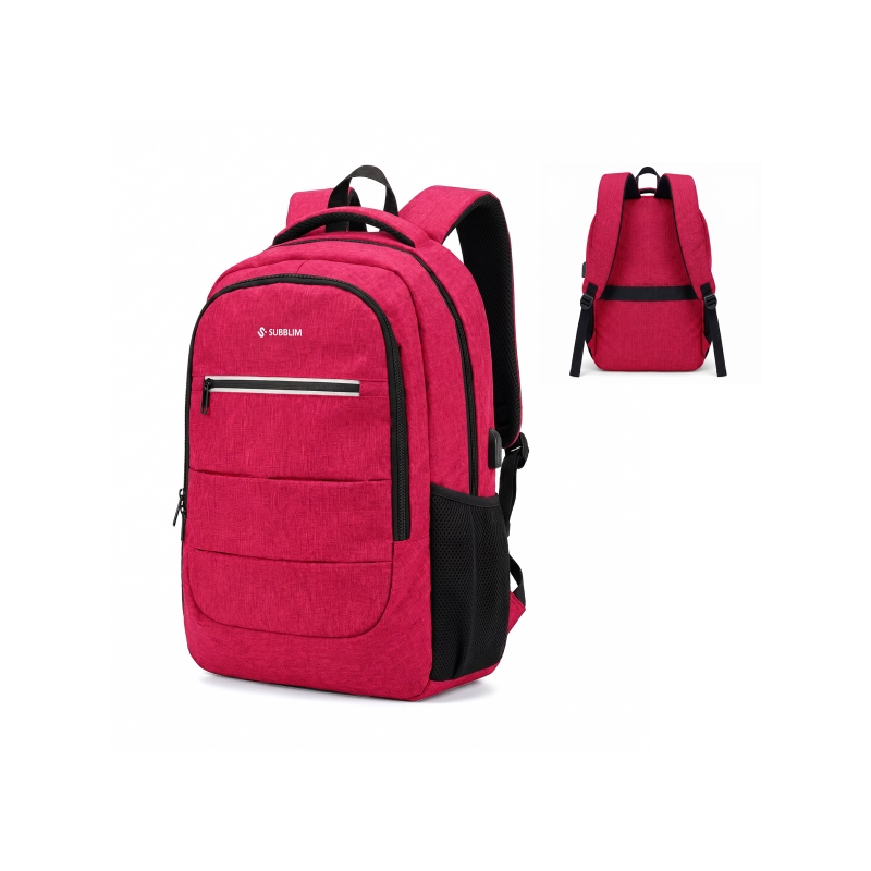 Subblim City Plus Sac à dos PC 16" Rouge 26L Subblim City Plus Sac à dos PC 16" Rouge 26L