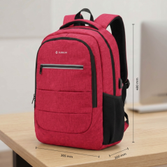 Subblim City Plus Sac à dos PC 16" Rouge 26L