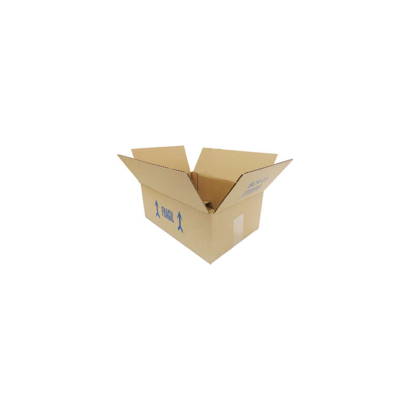 Lot de 20 cartons 35x24x13 cm, brun, canal 5 Lot de 20 cartons 35x24x13 cm, brun, canal 5