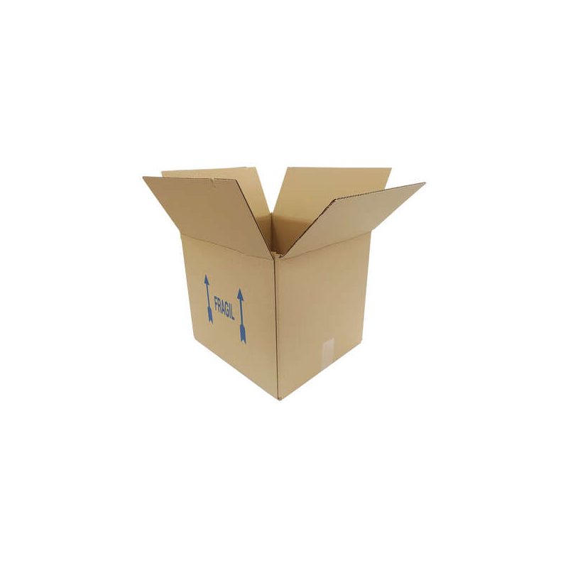 Lot de 20 cartons 35x32x30 cm canal 5 brun Lot de 20 cartons 35x32x30 cm canal 5 brun