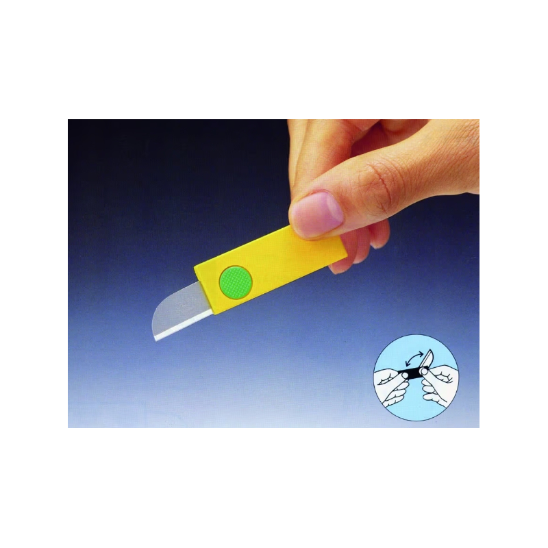 Olfa Mini-cutter de poche jaune 50x20 mm