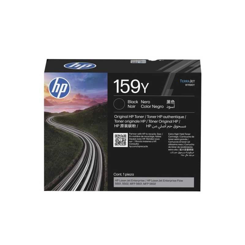 Cartouche de toner HP 159Y noir 26000 pages