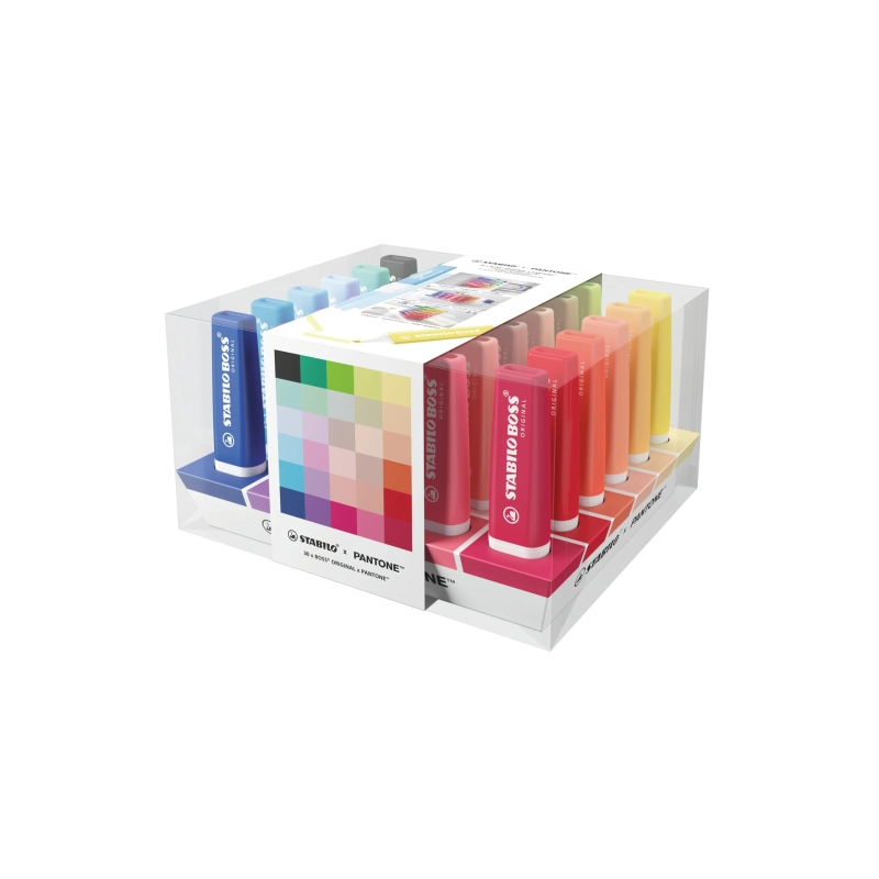 Stabilo Boss marqueurs fluorescents assortis, pack de 30
