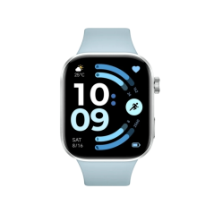 montre connectée Xiaomi bleue