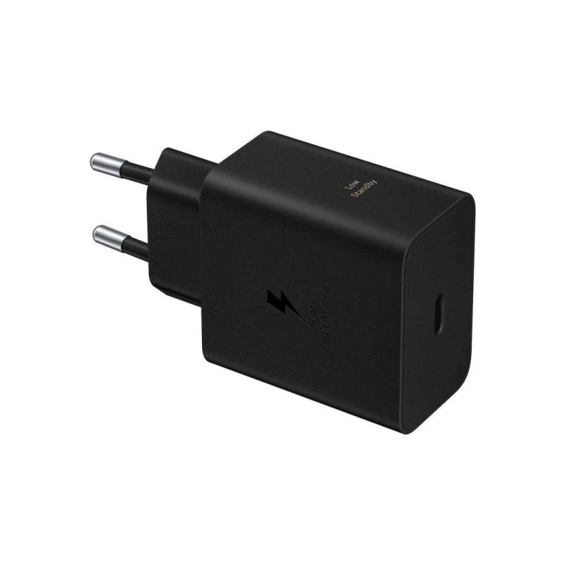 Chargeur mural Samsung USB-C 60W noir Chargeur mural Samsung USB-C 60W noir