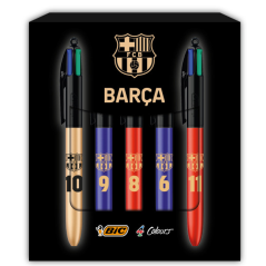 Stylos rétractables multicolores