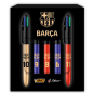 Bic 4 Couleurs Barça, lot de 5 stylos rétractables