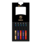Bic 4 Couleurs Barça, lot de 5 stylos rétractables