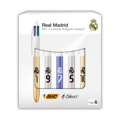 Stylos rétractables BIC Real Madrid