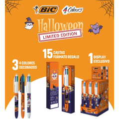 Stylos rétractables multicolores Halloween
