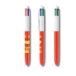 Bic 4 Couleurs Campeones, lot de 25 stylos bille rétractables Bic 4 Couleurs Campeones, lot de 25 stylos bille rétractables