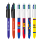Bic 4 Couleurs Barça, lot de 30 stylos rétractables assortis Bic 4 Couleurs Barça, lot de 30 stylos rétractables assortis