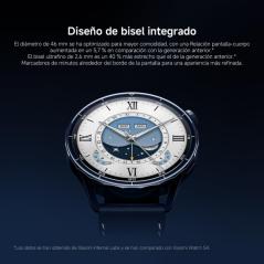 montre connectée noire 46 mm