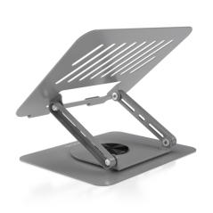 Support tablette gris pivotant 360°