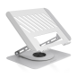 Aisens Support de table XL pour portable/tablette, argent