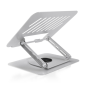 Aisens Support de table XL pour portable/tablette, argent