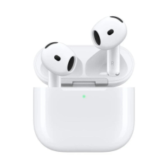écouteurs sans fil blancs Apple