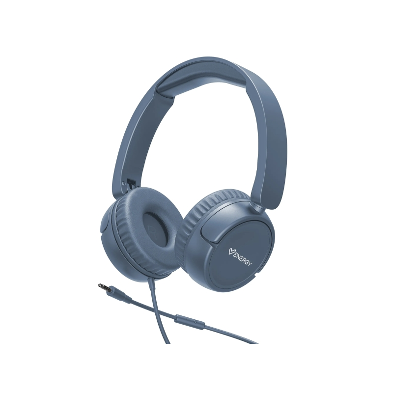 Energy Sistem Casque filaire micro bleu DeepBass